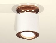 Накладной светильник Ambrella Light XS XS7401140 цвет плафона/подвески Белый, Бронза, цвет арматуры Бронза-1
