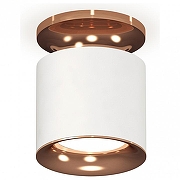 Накладной светильник Ambrella Light XS XS7401142 цвет плафона/подвески Белый, Бронза, цвет арматуры Бронза