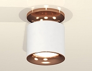 Накладной светильник Ambrella Light XS XS7401142 цвет плафона/подвески Белый, Бронза, цвет арматуры Бронза-1