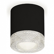 Накладной светильник Ambrella Light XS XS7402010 цвет плафона/подвески Прозрачный, цвет арматуры Черный