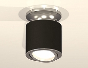 Накладной светильник Ambrella Light XS XS7402081 цвет плафона/подвески Серебро, Черный, цвет арматуры Черный-2