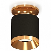Накладной светильник Ambrella Light XS XS7402101 цвет плафона/подвески Черный, Золото, цвет арматуры Черный