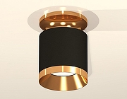 Накладной светильник Ambrella Light XS XS7402101 цвет плафона/подвески Черный, Золото, цвет арматуры Черный-2