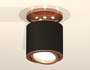 Накладной светильник Ambrella Light XS XS7402120 цвет плафона/подвески Бронза, Черный, цвет арматуры Бронза-1