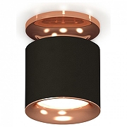 Накладной светильник Ambrella Light XS XS7402122 цвет плафона/подвески Бронза, Черный, цвет арматуры Бронза