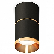 Накладной светильник Ambrella Light XS XS7402181 цвет плафона/подвески Черный, Золото, цвет арматуры Черный