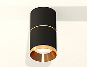 Накладной светильник Ambrella Light XS XS7402181 цвет плафона/подвески Черный, Золото, цвет арматуры Черный-1