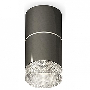 Накладной светильник Ambrella Light XS XS7403042 цвет плафона/подвески Прозрачный, цвет арматуры Черный