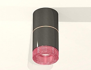 Накладной светильник Ambrella Light XS XS7403102 цвет плафона/подвески Розовый, цвет арматуры Черный-1