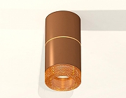 Накладной светильник Ambrella Light XS XS7404062 цвет плафона/подвески Оранжевый, цвет арматуры Коричневый-1