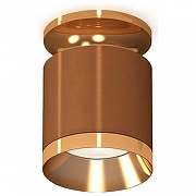 Накладной светильник Ambrella Light XS XS7404121 цвет плафона/подвески Золото, Коричневый, цвет арматуры Золото
