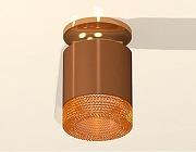Накладной светильник Ambrella Light XS XS7404122 цвет плафона/подвески Оранжевый, цвет арматуры Золото-1