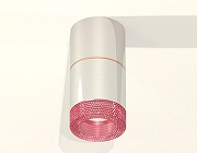 Накладной светильник Ambrella Light XS XS7405082 цвет плафона/подвески Розовый, цвет арматуры Серебро-1