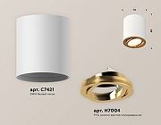 Накладной светильник Ambrella Light XS XS7421003 цвет Белый, Золото-2