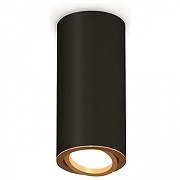 Накладной светильник Ambrella Light XS XS7443004 цвет плафона/подвески Золото, Черный, цвет арматуры Черный