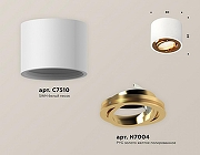 Накладной светильник Ambrella Light XS XS7510004 цвет Белый, Золото-2