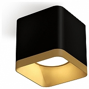 Накладной светильник Ambrella Light XS XS7806004 цвет плафона/подвески Золото, цвет арматуры Черный