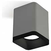 Накладной светильник Ambrella Light XS XS7814002 цвет плафона/подвески Серый, Черный, цвет арматуры Серый