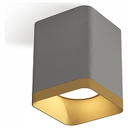 Накладной светильник Ambrella Light XS XS7814004 цвет плафона/подвески Золото, Серый, цвет арматуры Серый
