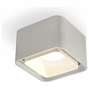 Накладной светильник Ambrella Light XS XS7834010 цвет плафона/подвески Белый, Серый, цвет арматуры Серый