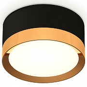 Накладной светильник Ambrella Light XS XS8102004 цвет плафона/подвески Золото, Черный, цвет арматуры Черный
