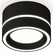 Накладной светильник Ambrella Light XS XS8102018 цвет плафона/подвески Белый, Черный, цвет арматуры Черный