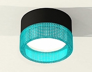 Накладной светильник Ambrella Light XS XS8102033 цвет плафона/подвески Голубой, цвет арматуры Черный-2