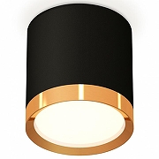 Накладной светильник Ambrella Light XS XS8142004 цвет плафона/подвески Золото, Черный, цвет арматуры Черный
