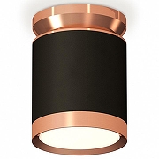 Накладной светильник Ambrella Light XS XS8142035 цвет плафона/подвески Золото, Черный, цвет арматуры Черный