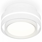 Накладной светильник Ambrella Light XS XS8412001 цвет плафона/подвески Белый, Прозрачный, цвет арматуры Белый
