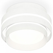 Накладной светильник Ambrella Light XS XS8412004 цвет плафона/подвески Белый, Прозрачный, цвет арматуры Белый