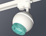 Светильник на штанге Ambrella Light XT XT1101063 цвет плафона/подвески Белый, Голубой, цвет арматуры Белый-1