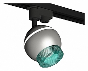 Светильник на штанге Ambrella Light XT XT1103041 цвет плафона/подвески Голубой, Серебро, цвет арматуры Черный