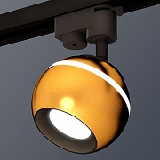 Светильник на штанге Ambrella Light XT XT1105001 цвет плафона/подвески Золото, цвет арматуры Черный-1