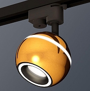 Светильник на штанге Ambrella Light XT XT1105005 цвет плафона/подвески Золото, цвет арматуры Черный-1