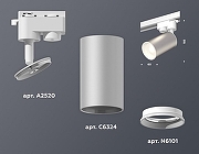 Светильник на штанге Ambrella Light XT XT6324001 цвет плафона/подвески Серебро, цвет арматуры Белый-1