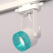 Светильник на штанге Ambrella Light XT XT6601063 цвет плафона/подвески Голубой, цвет арматуры Белый-1