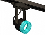 Светильник на штанге Ambrella Light XT XT6602063 цвет плафона/подвески Голубой, Черный, цвет арматуры Черный