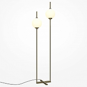 Торшер Maytoni The S1xth Sense Z020FL-L12BS3K цвет плафона/подвески Белый, цвет арматуры Латунь