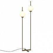 Торшер Maytoni The S1xth Sense Z020FL-L12BS3K цвет плафона/подвески Белый, цвет арматуры Латунь-1