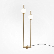 Торшер Maytoni The S1xth Sense Z020FL-L12BS3K цвет плафона/подвески Белый, цвет арматуры Латунь-3