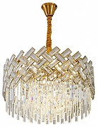 Подвесной светильник Zortes Dia ZRS.01277.14 цвет плафона/подвески Прозрачный, цвет арматуры Латунь-4