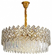 Подвесной светильник Zortes Dia ZRS.01277.18 цвет плафона/подвески Латунь, Прозрачный, цвет арматуры Латунь-2