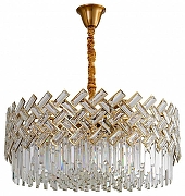 Подвесной светильник Zortes Dia ZRS.01277.18 цвет плафона/подвески Латунь, Прозрачный, цвет арматуры Латунь-3