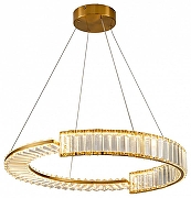 Подвесной светильник Zortes Moi ZRS.1201.01 цвет плафона/подвески Прозрачный, цвет арматуры Латунь-5