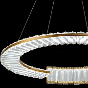 Подвесной светильник Zortes Moi ZRS.1201.01 цвет плафона/подвески Прозрачный, цвет арматуры Латунь-11