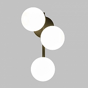 Бра Zortes Blume ZRS.1777.03 цвет плафона/подвески Белый, цвет арматуры Черный-1