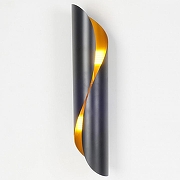 Накладной светильник Zortes Neep ZRS.1823.021 цвет плафона/подвески Черный, Золото, цвет арматуры Черный