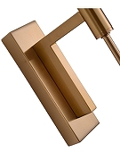 Бра Zortes Vikki ZRS.19006.1 цвет плафона/подвески Белый, цвет арматуры Бронза-5