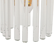 Бра Zortes Flamo ZRS.19607.3 цвет плафона/подвески Прозрачный, цвет арматуры Хром-2